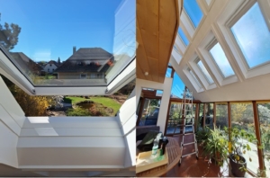 Dachflächenfensterreinigung Dachfenster reinigen Allessauber