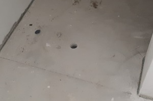 Kernbohrung für Dämmschichttrocknung Allessauber