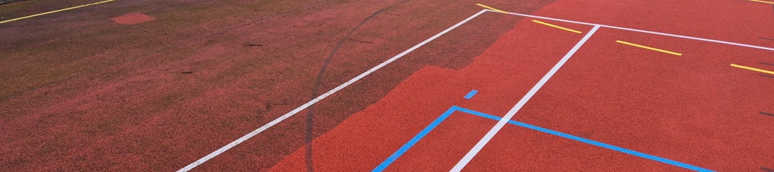 Tartanbahnreinigung Sportplatz Reinigung Bodenimprägnierung Allessauber