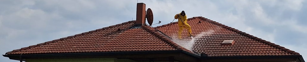 Dachreinigung Moosentfernung Dachziegel reinigen Schmutzentfernung
