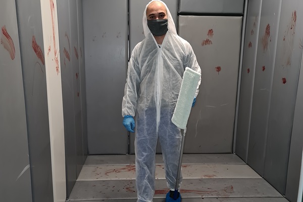 Gummizellenreinigung Gefängniszellenreinigung Zellenreinigung Sonderreinigung