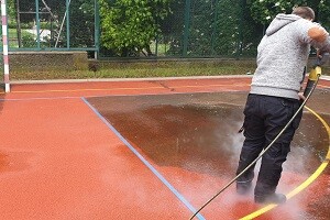 Allessauber Kim Kunststofflaufbahnreinigung