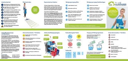 Allessauber Leitfaden für Gebäudereinigung Vorgehensweise und Arbeitsrichtlinien klein