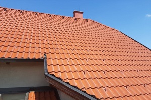 Dachreinigung Dach reinigen Industriekletterer Ebreichsdorf Niederösterreich Tondach Ziegel Allessauber