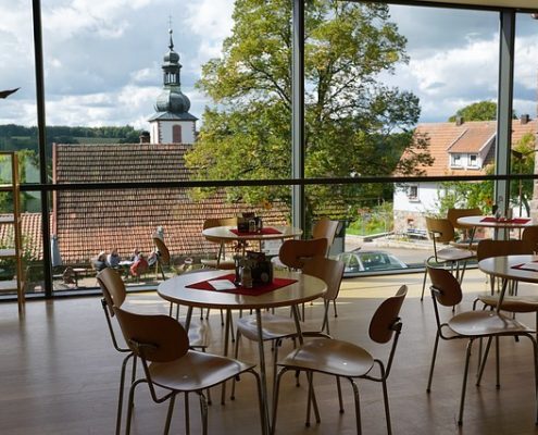 Wintergartenreinigung Glasdachreinigung Restaurant Kantine reinigen Allessauber Kim